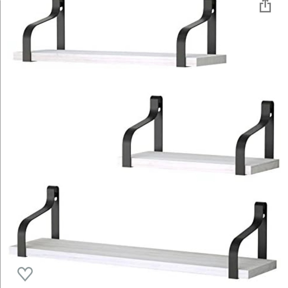 Shelves- 3 piece- new